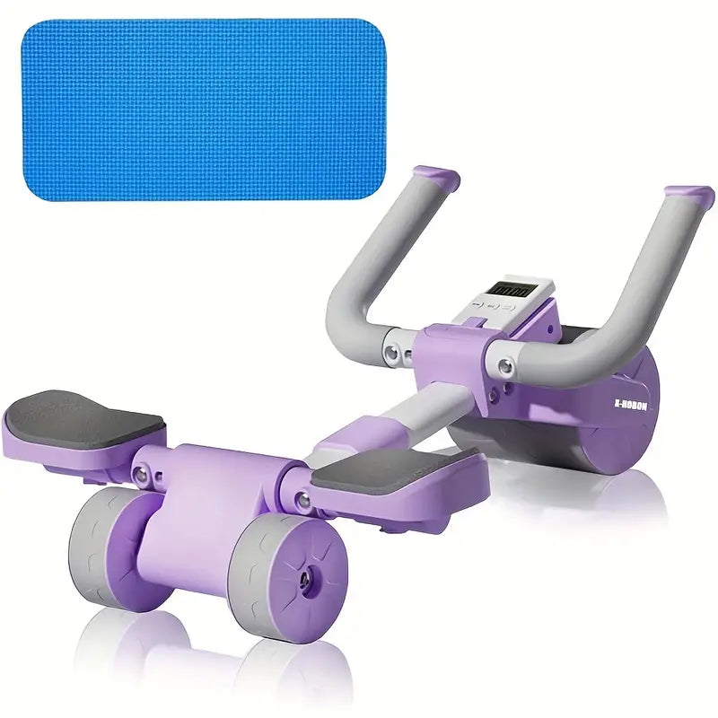 RODILLO ABDOMINAL DELUXE LILA